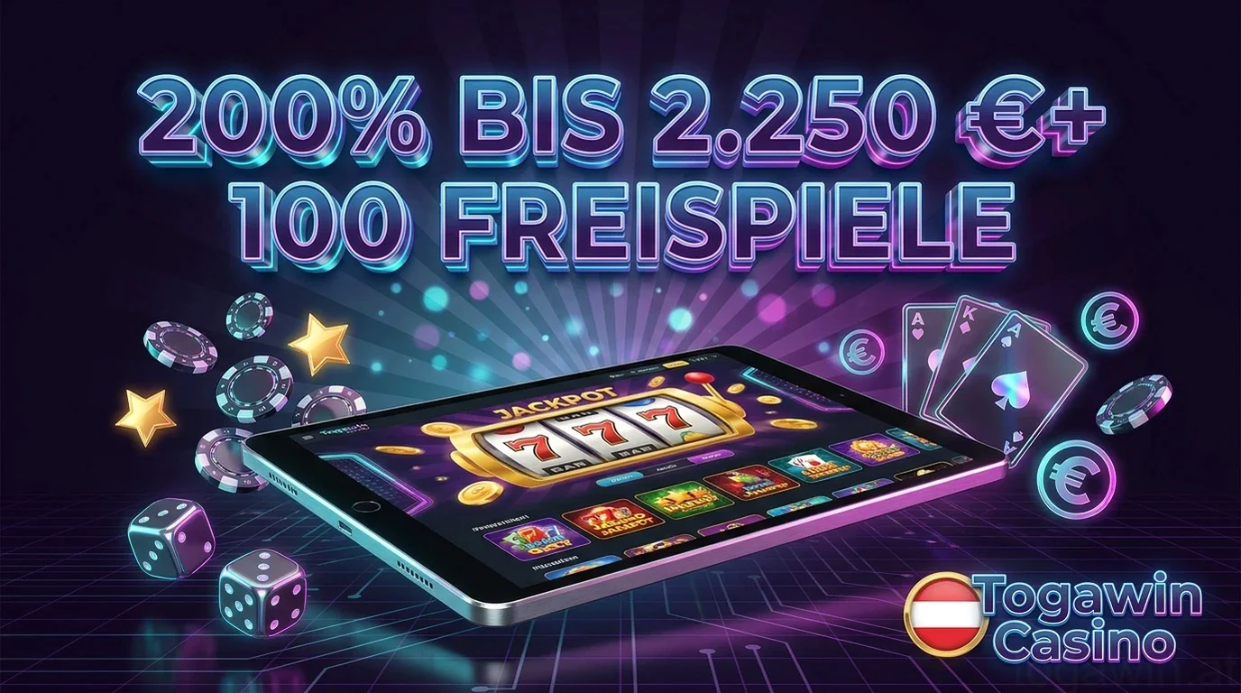 200% BIS 2.250 €+ 100 FREISPIELE